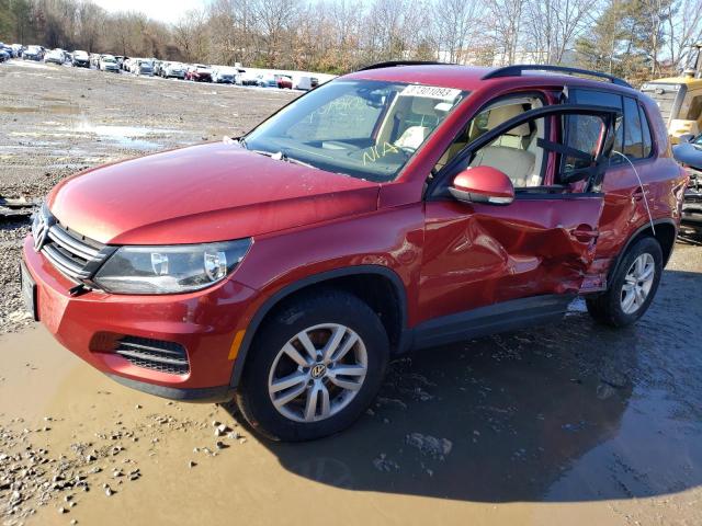 2016 VOLKSWAGEN TIGUAN S - WVGBV7AX8GW039906