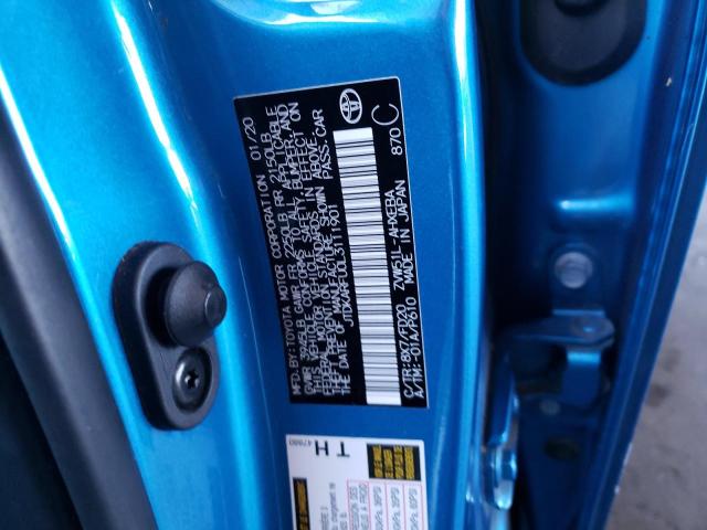 2020 TOYOTA PRIUS L - JTDKARFU0L3111901