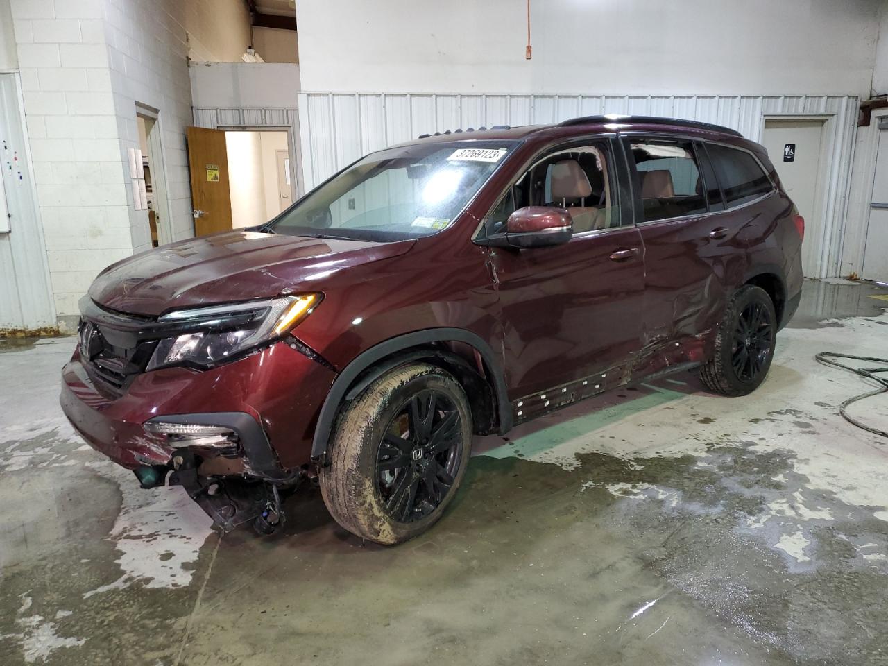 5FNYF6H2XNB005225 HONDA PILOT SE 2022