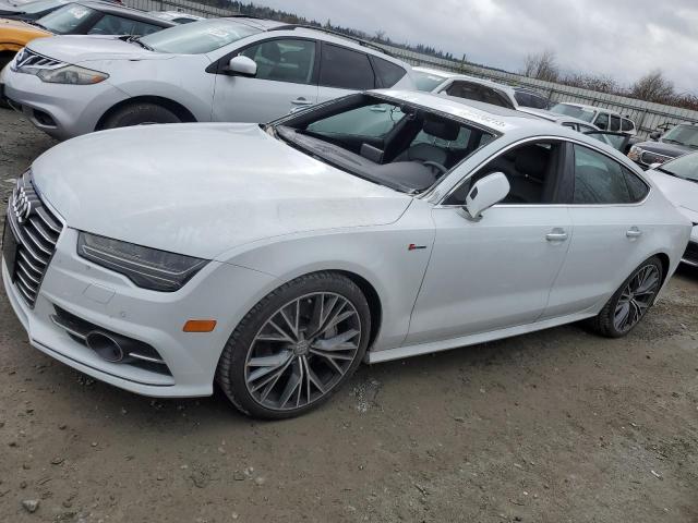 Salvage cars for sale from Copart Arlington, WA: 2018 Audi A7 Premium