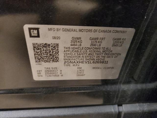 2020 CHEVROLET EQUINOX LS - 2GNAXHEV1L6269811