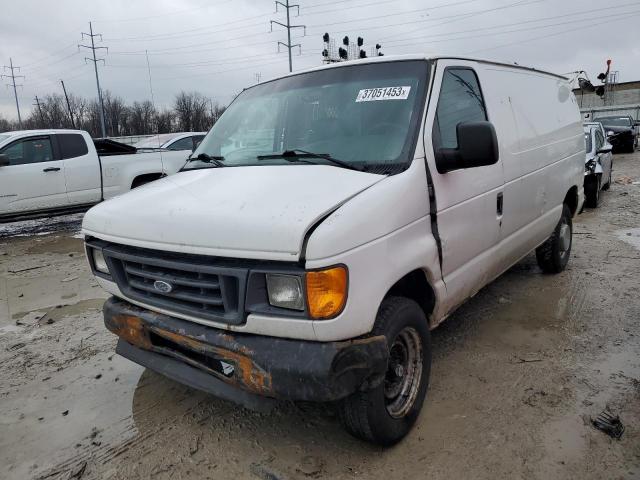 Salvage cars for sale from Copart Columbus, OH: 2003 Ford Econoline