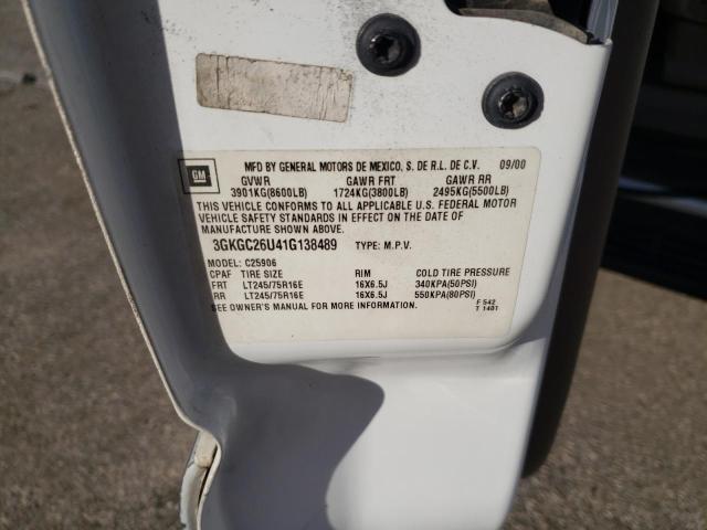 3GKGC26U41G138489 GMC Yukon