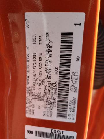 2017 TOYOTA TUNDRA CRE - 5TFDY5F19HX663626