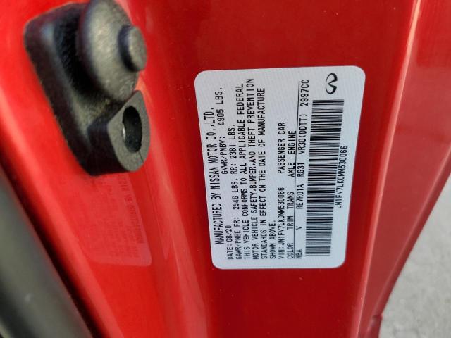 2021 INFINITI Q60 RED SP - JN1FV7LK0MM530066