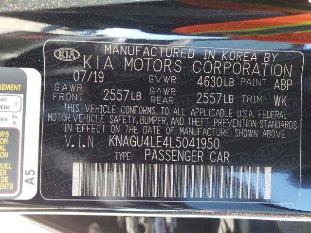 KNAGU4LE4L5041950 KIA Optima Hybrid Ex
