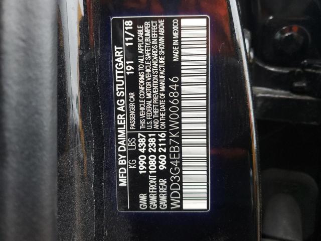 2019 MERCEDES-BENZ A 220 - WDD3G4EB7KW006846