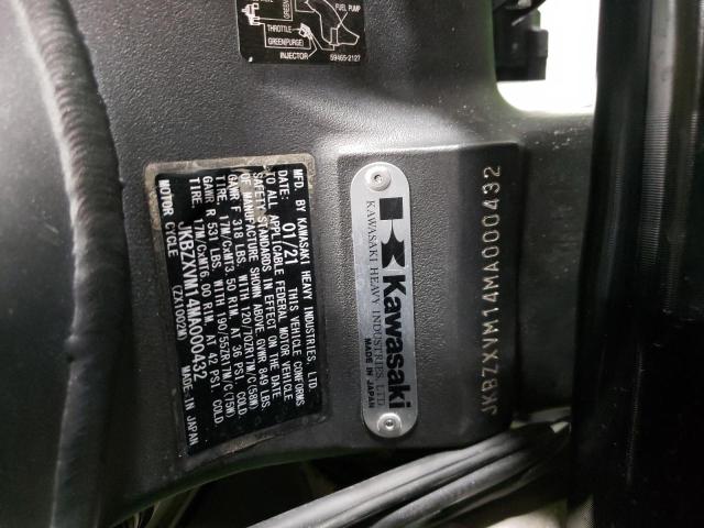 2021 KAWASAKI ZX1002 M - JKBZXVM14MA000432