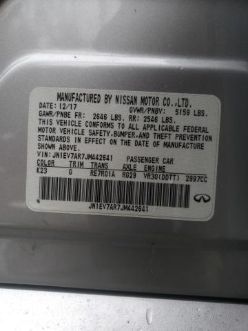 2018 INFINITI Q50 LUXE - JN1EV7AR7JM442641