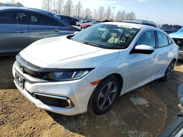 Salvage cars for sale from Copart Bridgeton, MO: 2020 Honda Civic LX