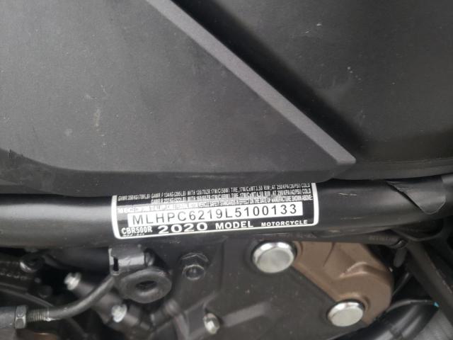 2020 HONDA CBR500 R MLHPC6219L5100133