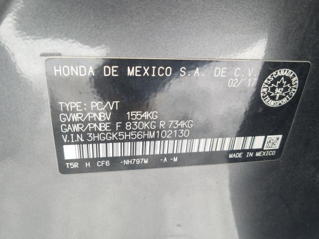 2017 HONDA FIT LX - 3HGGK5H56HM102130