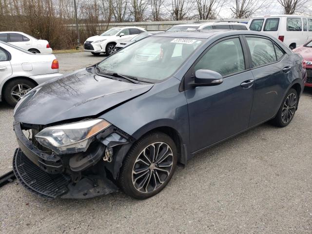 Salvage cars for sale from Copart Arlington, WA: 2016 Toyota Corolla L
