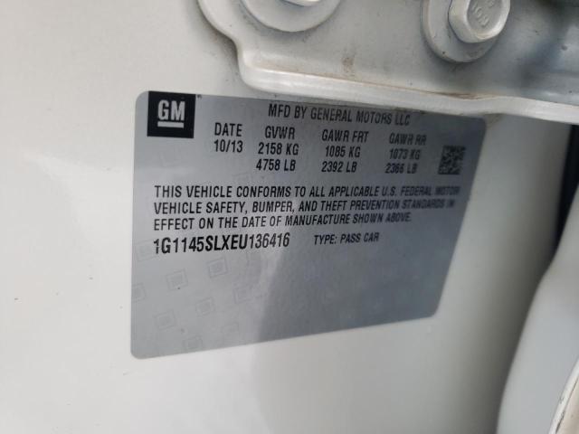 1G1145SLXEU136416 Chevrolet IMPALA LTZ
