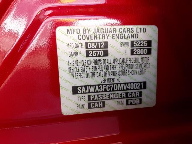 SAJWA3FC7DMV40021 Jaguar Xj Supersport
