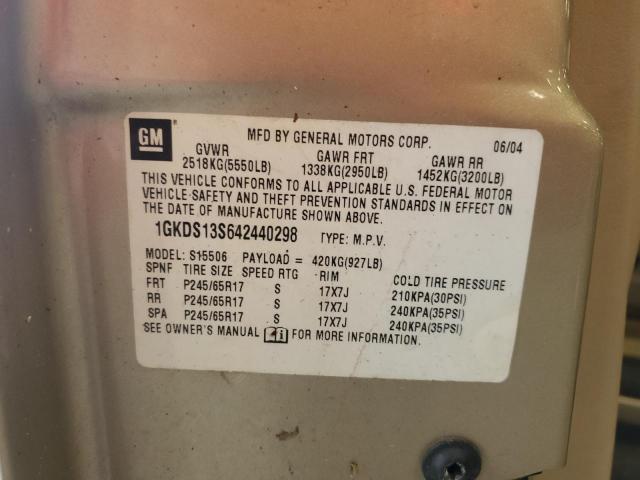 1GKDS13S642440298 GMC Envoy
