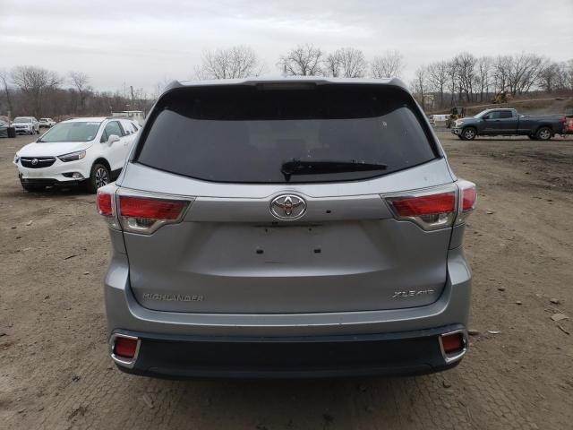 VIN 5TDJKRFH5ES054124 2014 Toyota Highlander, Xle no.6