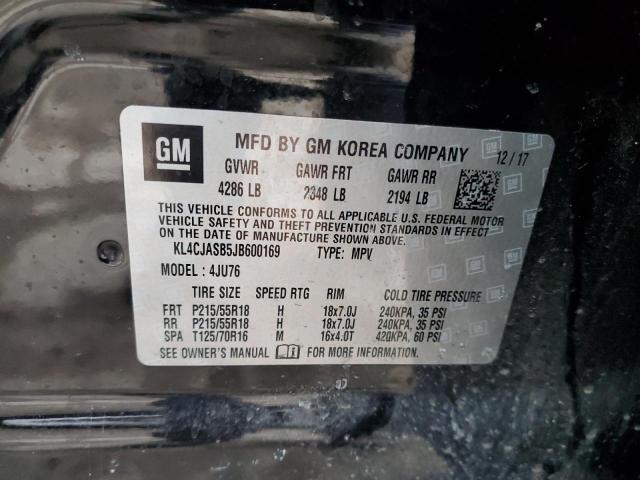 2018 BUICK ENCORE PRE - KL4CJASB5JB600169