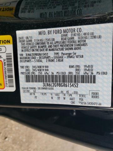 3LN6L2G98GR615452 Lincoln MKZ