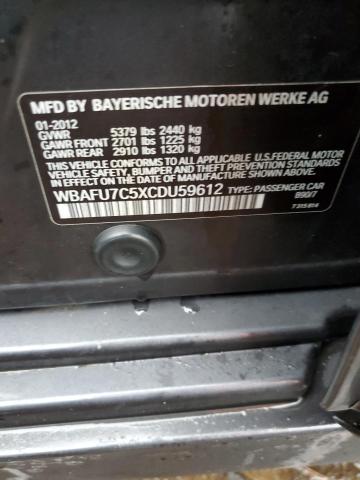 WBAFU7C5XCDU59612 BMW 535 XI