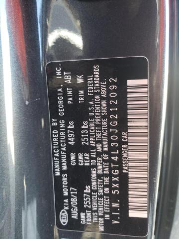 5XXGT4L30JG212092 KIA Optima Lx