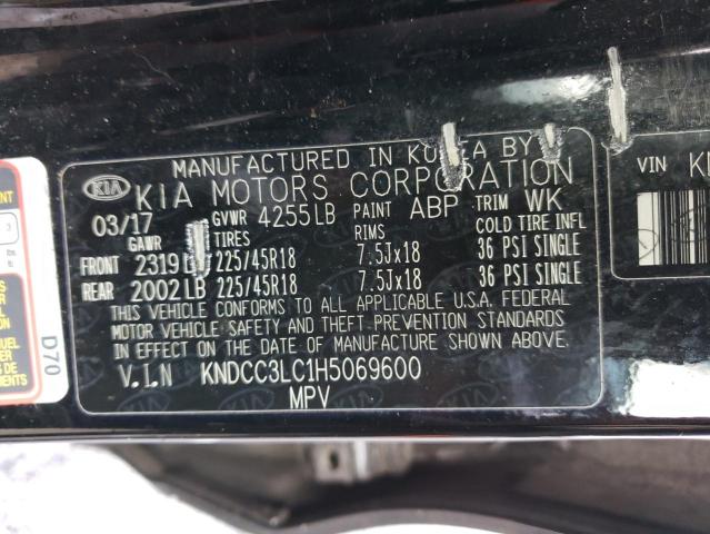 KNDCC3LC1H5069600 KIA NIRO EX