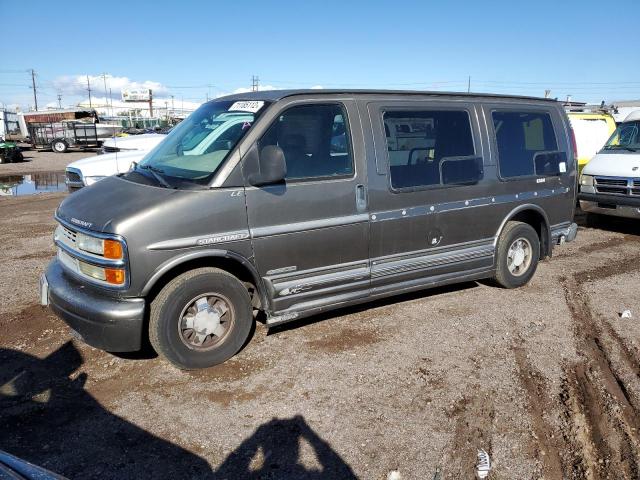 Salvage cars for sale from Copart Phoenix, AZ: 2002 Chevrolet Express G1