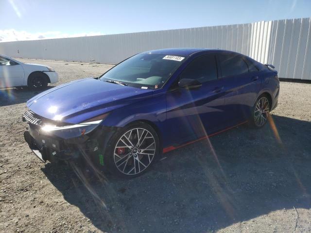 2022 HYUNDAI ELANTRA N - KMHLW4AKXNU003390