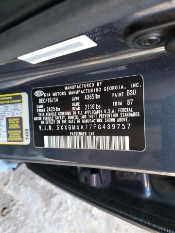 5XXGM4A77FG439757 KIA Optima Lx