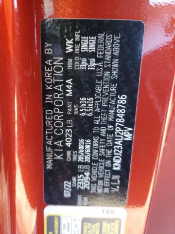 KNDJ23AU2P7848786 KIA SOUL LX