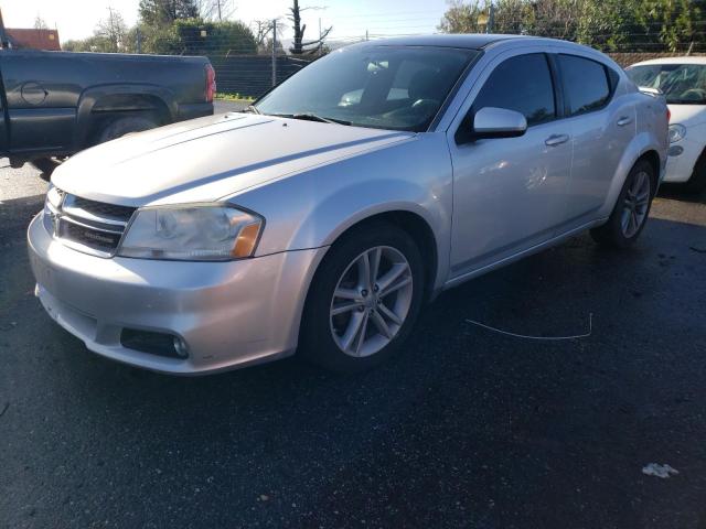 Salvage cars for sale from Copart San Martin, CA: 2011 Dodge Avenger MA