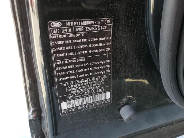 SALAG2D45BA554469 Land Rover LR4
