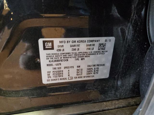 2015 BUICK ENCORE CON - KL4CJBSB5FB212436