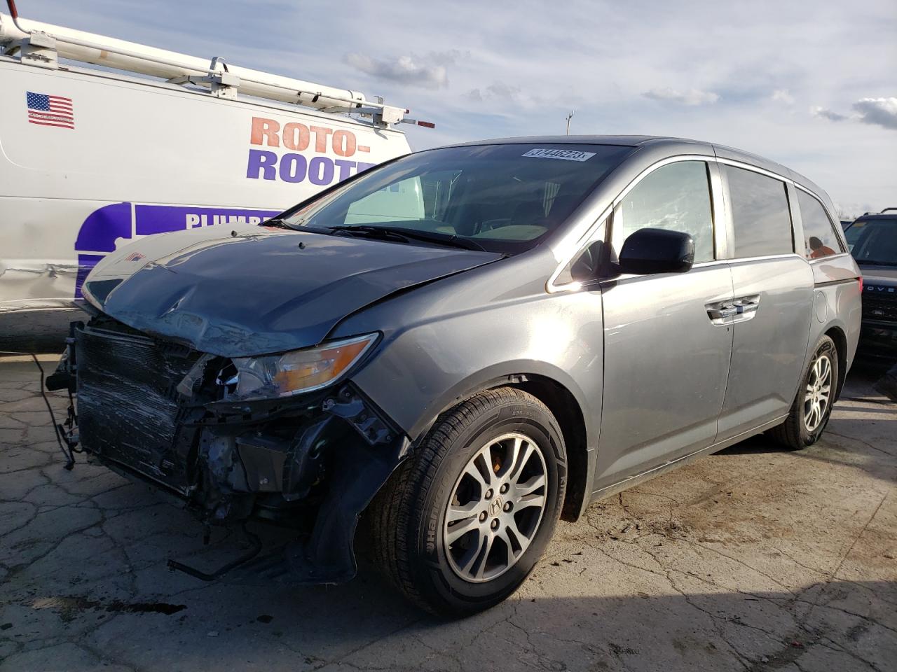 2011 Honda Odyssey Exl VIN: 5FNRL5H66BB009682 Lot: 37446223