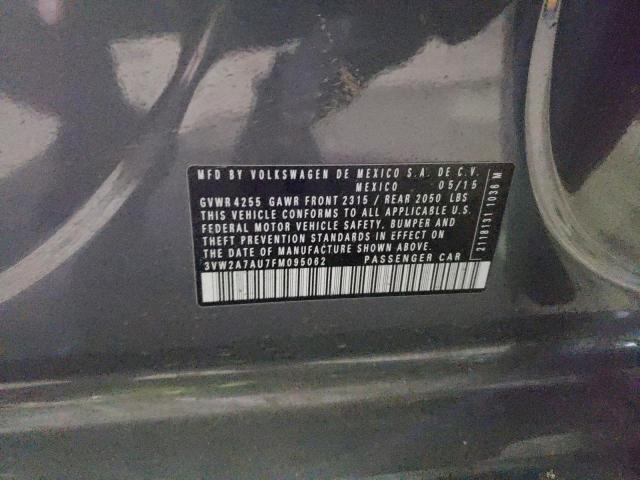 2015 VOLKSWAGEN GOLF TDI 3VW2A7AU7FM095062