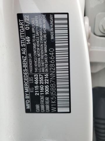 2022 MERCEDES-BENZ CLA AMG 35 - W1K5J5BB7NN286640