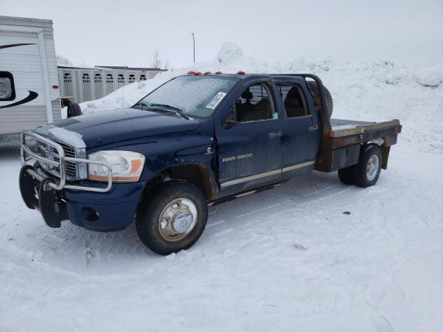 Salvage cars for sale from Copart Bismarck, ND: 2006 Dodge RAM 3500 S