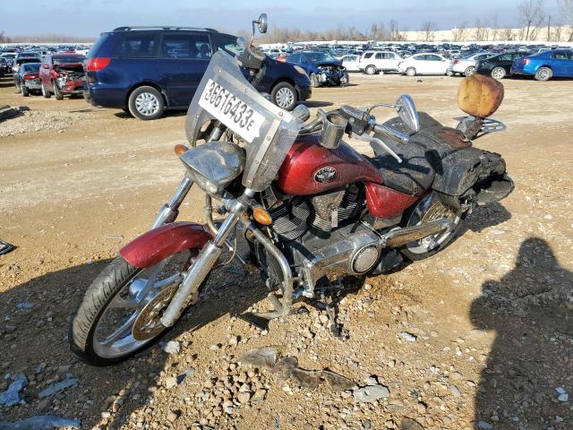 Salvage motorcycles for sale at Bridgeton, MO auction: 2009 Victory Vegas