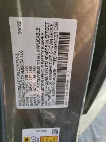 2023 ACURA INTEGRA 19UDE4H22PA008946