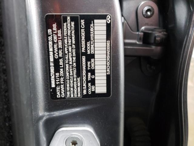 2017 INFINITI QX30 BASE - SJKCH5CR5HA030983