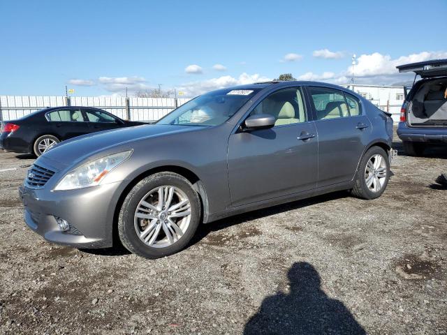 Salvage cars for sale from Copart San Martin, CA: 2013 Infiniti G37 Base