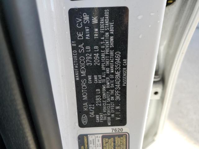 2021 KIA FORTE GT L - 3KPF34AD8ME359460