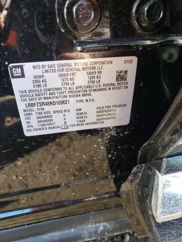2022 BUICK ENVISION A - LRBFZSR48ND169621
