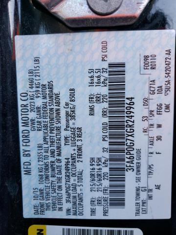 2016 FORD FUSION S - 3FA6P0G7XGR249964