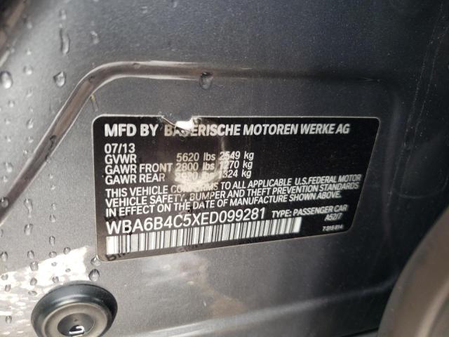 WBA6B4C5XED099281 BMW 6 Series