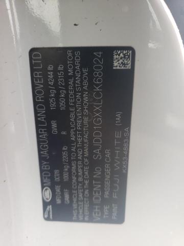 2020 JAGUAR F-TYPE - SAJDD1GXXLCK68024