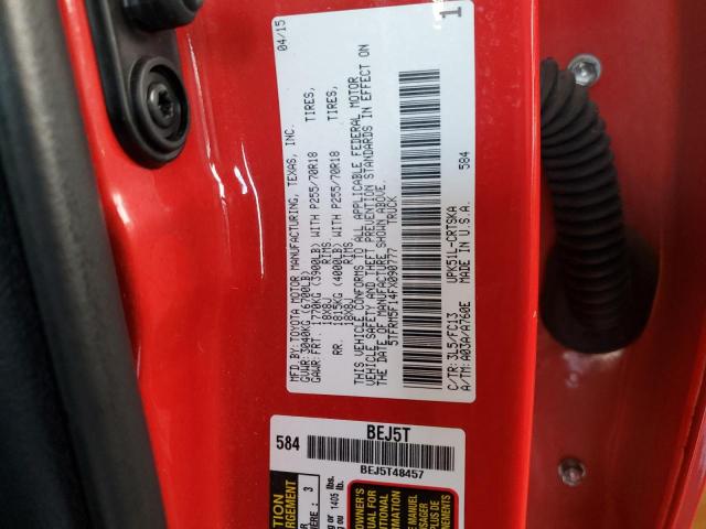 2015 TOYOTA TUNDRA DOU - 5TFRM5F14FX090777