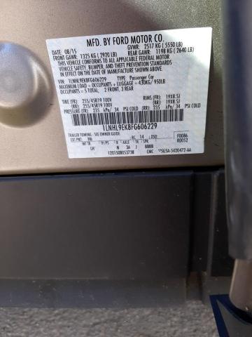 2015 LINCOLN MKS 1LNHL9EK8FG606229