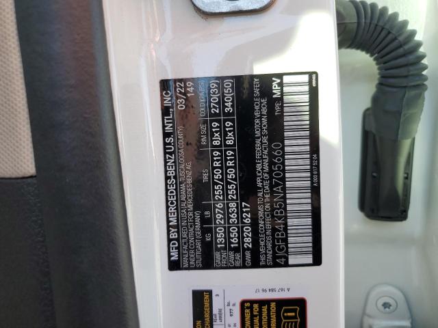 2022 MERCEDES-BENZ GLE 350 4M - 4JGFB4KB5NA705660