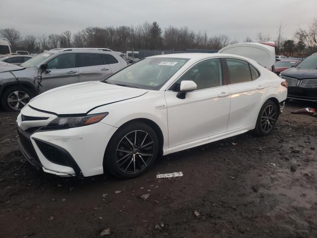 Salvage cars for sale from Copart Chalfont, PA: 2021 Toyota Camry SE